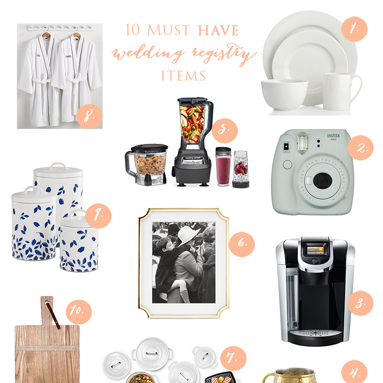 Ten Must-Have Items to Add to Your Wedding Registry — Hello Adams Family