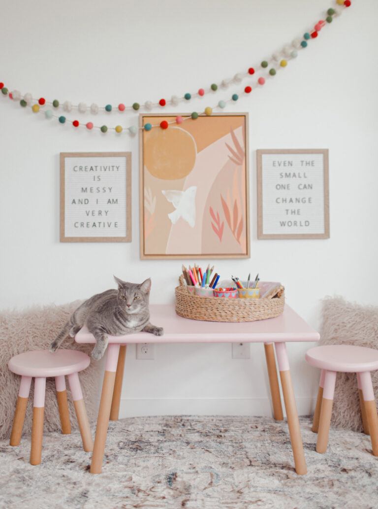 Adding an Art Space in Your Kids Bedroom