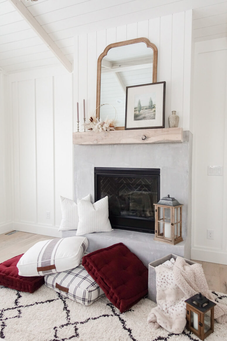 Cozy Bedroom Fireplace