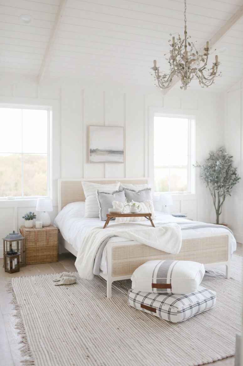 Neutral and Cozy Master Bedroom | BHG Stylemaker