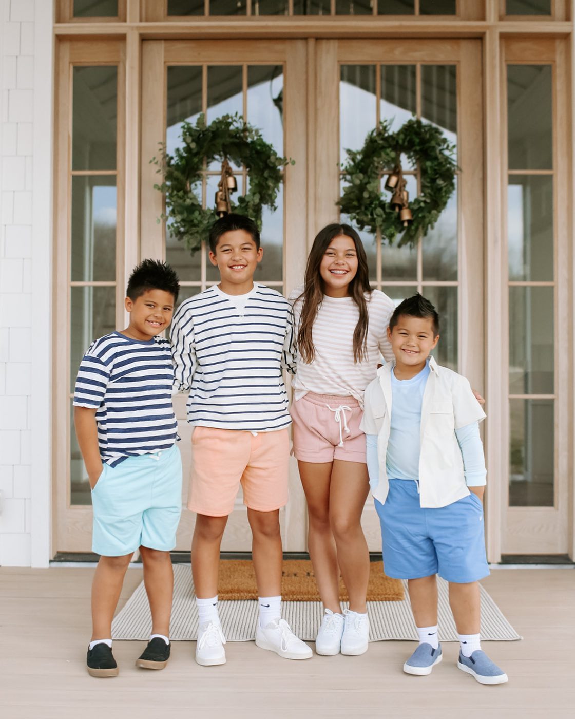 I am loving all the spring pieces from the Free Assembly line at @walmartfashion !  #ad Most of the time you'll see my kids wearing athletic clothes, so I like how these pieces are stylish and comfortable!  So many fun spring colors, and you can never go wrong with a stripe pattern.  It gives any outfit a more preppy/dressed-up look. Check out the blog for links and more images!  #FreeAssembly #WalmartFashion

#liketkit #LTKfamily #LTKSeasonal
@shop.ltk https://liketk.it/3DbvI